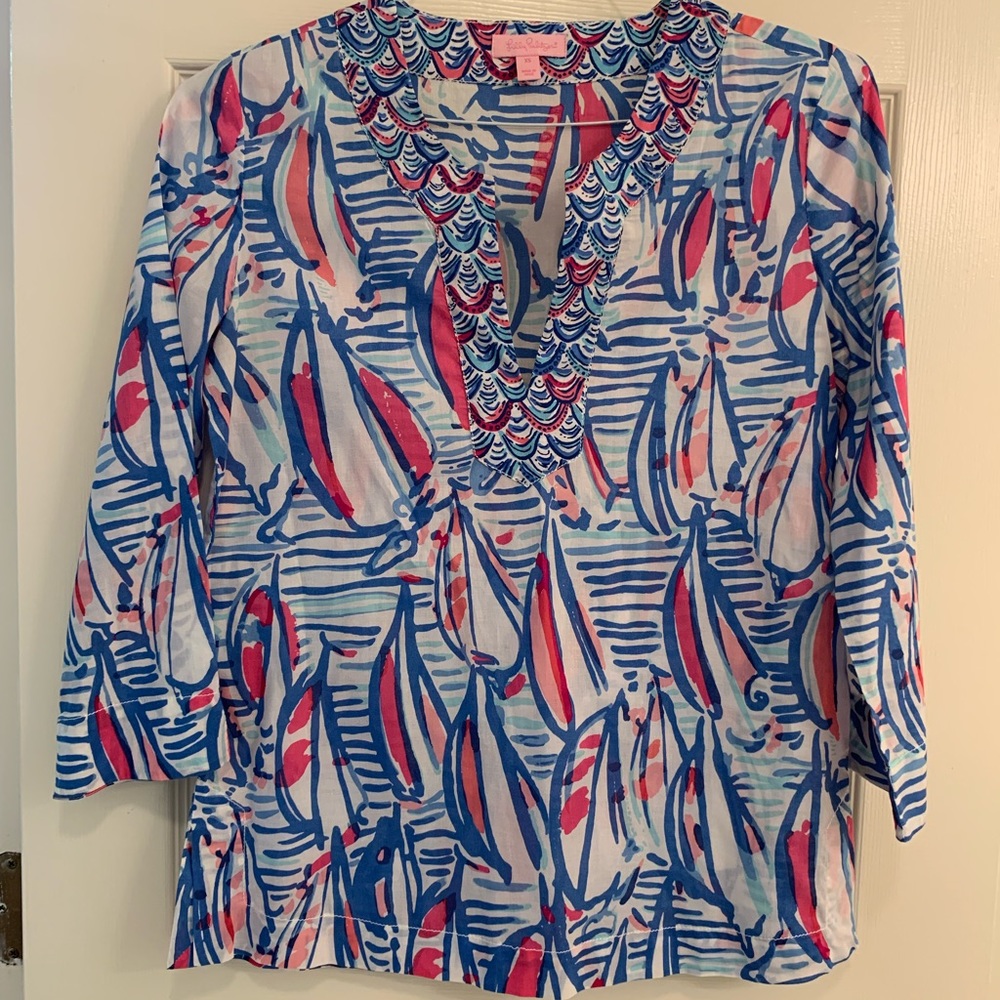 Lilly Pulitzer Tunic Top size XS